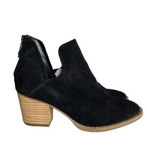 Blondo‎ Womens Neda Waterproof Boot Black Nubuck Size 8M